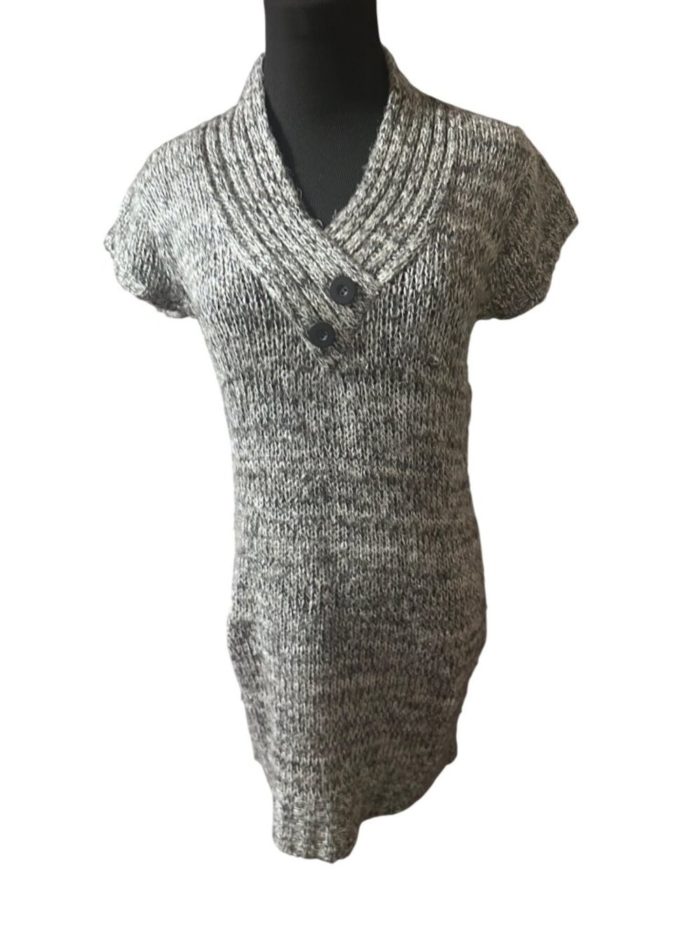 Ultra Flirt gray sweater dress size M